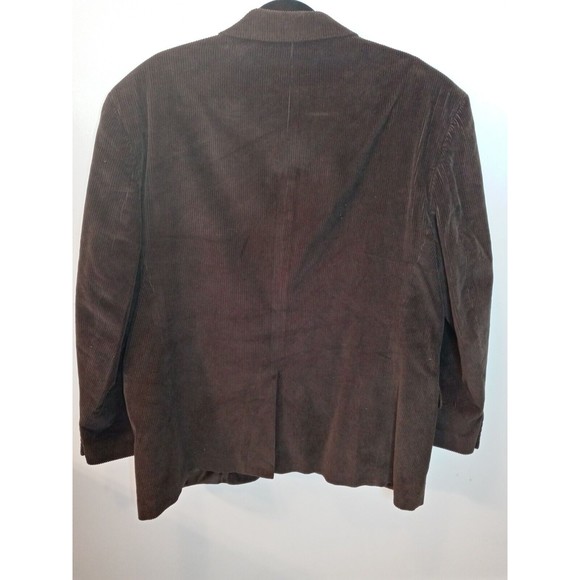 Covington's Mens Brown Two Button Corduroy Blazer, Size 46R - Picture 4 of 6